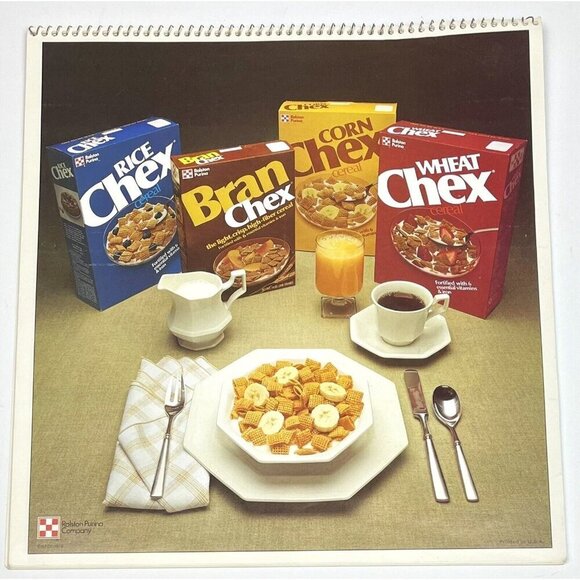 VTG 1979 CHEX Cereal RECIPE CALENDAR of Creative Cooking Cookbook Unused NOS - Picture 3 of 3